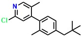 2-chloro-5-methyl-4-(2-methyl-4 neopentylphenyl)pyridine