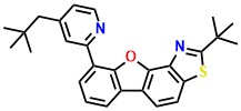2-tert-Butyl-9-[4-(2,2-dimethyl-propyl) pyridin-2-yl]-10-oxa-3-thia-1-aza cyclopenta[a]fluorene