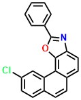 Phenanthro[3,4-d]oxazole, 10-chloro-2 phenyl-