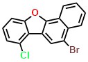 Benzo[b]naphtho[2,1-d]furan, 5-bromo-7 chloro-