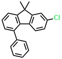 9H-Fluorene, 2-chloro-9,9-dimethyl-5 phenyl-