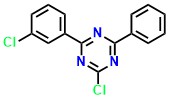 2-chloro-4-(3-chlorophenyl)-6-phenyl-1,3,5 triazine