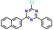 2-Chloro-4-(naphthalen-2-yl)-6-phenyl 1,3,5-triazine