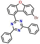 2-(8-bromo-1-dibenzofuranyl)-4,6 diphenyl-1,3,5-Triazine