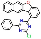 1,3,5-Triazine, 2-benzo[b]naphtho[2,3 d]furan-1-yl-4-chl16807-11-7oro-6-phenyl-