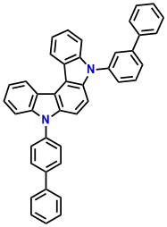 Indolo[2,3-c]carbazole, 5-[1,1'-biphenyl]-3 yl-8-[1,1'-biphenyl]-4-yl-5,8-dihydro-