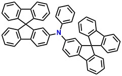 SP2N N-(9,9'-spirobi[fluoren]-7-yl)-N-phenyl-9,9'-spirobi[fluoren]-2-amine