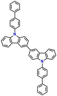 NBP-BC(EB) 9,9'-Bis([1,1'-biphenyl]-4-yl)-3,3'-bi-9H-carbazole