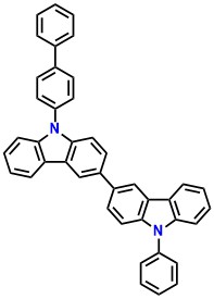 BPP-BCZ (H-H2) 9-[1,1'-Biphenyl]-4-yl-9'-phenyl-3,3'-bi-9H-carbazole