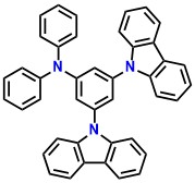 DCDPA 3,5-di(9H-carbazol-9-yl)-N,N-diphenylaniline