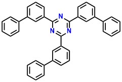 T2T 2,4,6-Tri(biphenyl-3-yl)-1,3,5-triazine