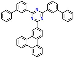 TP-TRz 2,4-bis([1,1'-biphenyl]-3-yl)-6-(2-triphenylenyl)-1,3,5-Triazine