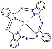 CuPC Copper(II) phthalocyanine