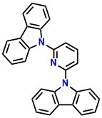 PYD-2Cz 2,6-Di(9H-carbazol-9-yl)pyridine