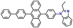 1-(4-(10-([1,1'-biphenyl]-4-yl)anthracen-9-yl)phenyl)-2-ethyl-1H-benzo[d]imidazole