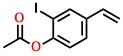 Phenol, 4-ethenyl-2-iodo-, 1-acetate