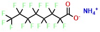 Pentadecafluorooctanoic acid ammonium salt