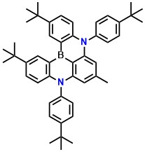 2,12-Di-tert-butyl-5,9-bis(4-(tert-butyl)phenyl)-7-methyl-5,9-dihydro-5,9-diaza-13b-boranaphtho[3,2,1-de]anthracene