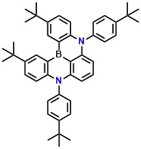 2,12-Di-tert-butyl-5,9-bis(4-(tert-butyl)phenyl)-5,9-dihydro-5,9-diaza-13b-boranaphtho[3,2,1-de]anthracene