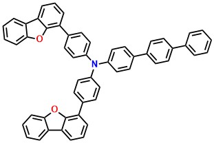 N,N-Bis(4-(dibenzo[b,d]furan-4-yl)phenyl)-[1,1':4',1''-terphenyl]-4-amine