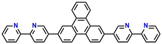 Bpy-TP2 2,7-di([2,2'-bipyridin]-5 yl)triphenylene