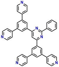 B4PYPPM 4,6-Bis(3,5-di(pyridin-4-yl)phenyl) 2-phenylpyrimidine