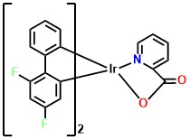FirPic Bis(3,5-difluoro-2-(2 pyridyl)phenyl-(2 carboxypyridyl)iridium III