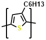 P3HT Poly(3-hexylthiophene-2,5-diyl)