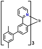 TEG fac-Tris(2-(3-p xylyl)phenyl)pyridine iridium(III)