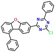 2-Chloro-4-phenyl-6-(9-phenyldibenzo[b,d]furan-3-yl)-1,3,5-triazine