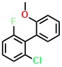 2-chloro-6-fluoro-2'-methoxy-1,1'- biphenyl