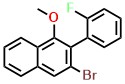 3-bromo-2-(2-fluorophenyl)-1- methoxynaphthalene