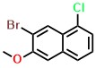 7-bromo-1-chloro-6-methoxynaphthalene