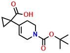 1-(1-(tert-Butoxycarbonyl)-1,2,3,6-tetrahydropyridin-4-yl)cyclopropane-1-carboxylic acid
