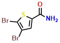 2-Thiophenecarboxamide, 4,5-dibromo-