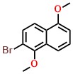 Naphthalene, 2-bromo-1,5-dimethoxy-