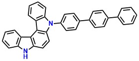 Indolo[2,3-c]carbazole, 5,8-dihydro-5-[1,1′:4′,1′′-terphenyl]-4-yl-