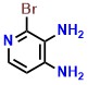 2-bromopyridine-3,4-diamine