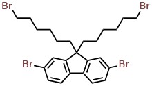 2,7-Dibromo-9,9-bis(6-bromohexyl)fluorene
