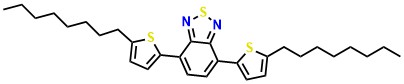 4,7-Bis(5-n-octyl-2-thienyl)-2,1,3-benzothiadiazole