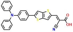 (E)-2-Cyano-3-(5-(4-(diphenylamino)phenyl)thieno[3,2-b]thiophen-2-yl)acrylic acid