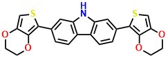 2,7-Bis(2,3-dihydrothieno[3,4-b][1,4]dioxin-5-yl)-9H-carbazole