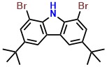 1,8-Dibromo-3,6-di-tert-butyl-9H-carbazole