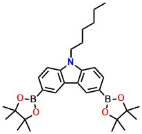 9-Hexyl-3,6-bis(4,4,5,5-tetramethyl-1,3,2-dioxaborolan-2-yl)-9H-carbazole
