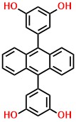 9,10-Bis(3,5-dihydroxyphenyl)anthracene