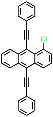 1-Chloro-9,10-bis(phenylethynyl)anthracene