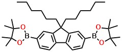 2-[9,9-dihexyl-7-(4,4,5,5-tetramethyl-1,3,2-dioxaborolan-2-yl)fluoren-2-yl]-4,4,5,5-tetramethyl-1,3,2-dioxaborolane