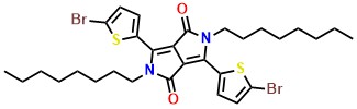 3,6-Bis(5-bromothiophen-2-yl)-2,5-dioctylpyrrolo[3,4-c]pyrrole-1,4(2H,5H)-dione