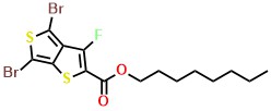 n-Octyl 4,6-Dibromo-3-fluorothieno[3,4-b]thiophene-2-carboxylate