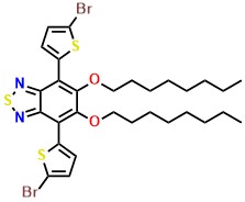 4,7-bis(5-broMothiophen-2-yl) -5,6-bis(octyloxy)benzo[c] [1,2,5]thiadiazole